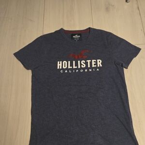 N007 Hollister Blue Short Sleeve Tee